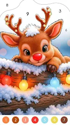 Merry Christmas Color Image