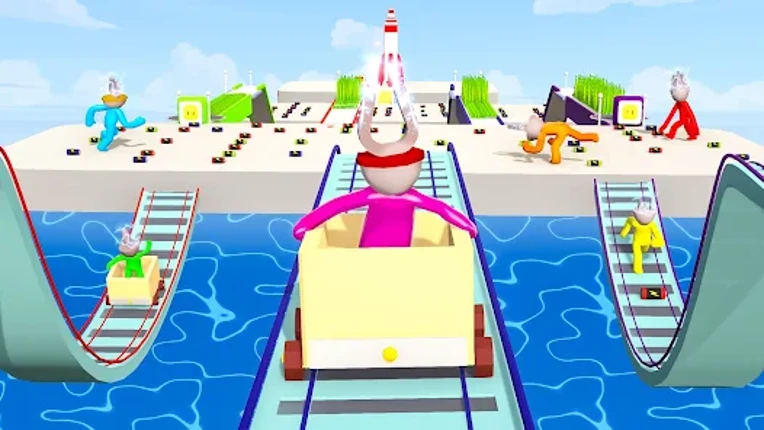 Head Connector Plug Race Game Image