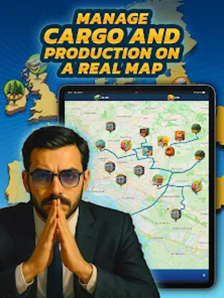 Logistics Empire Truck Manager screenshot