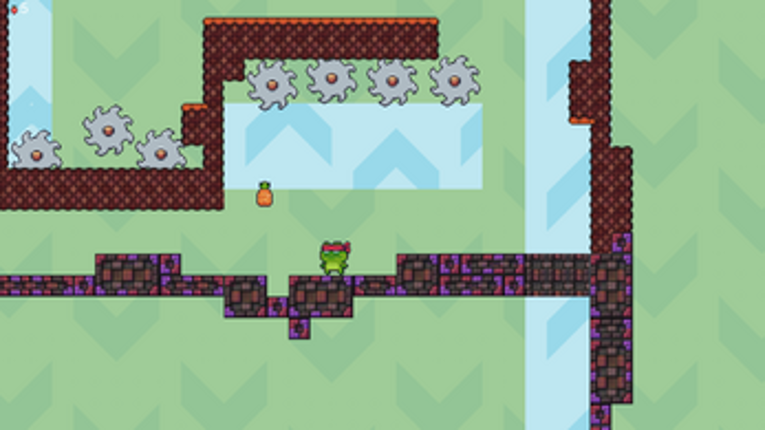 Ninja Frog Against Gravity Image