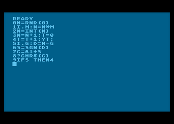 Guess the Number (Atari 8 Bit) by Vitoco Image