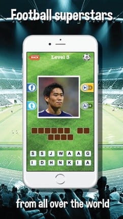 Guess who's the football players quiz app - Top footballer stars trivia game for real soccer fan Image