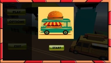 Hamburger Catching Van – Extreme Fun game 2017 Image