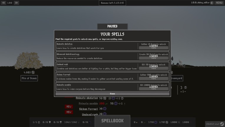 Idle Bones Magic screenshot