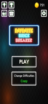 Infinite Brick Breaker: Neon!! Image