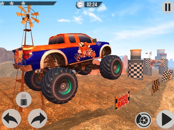 Monster Truck Ramp Jump screenshot