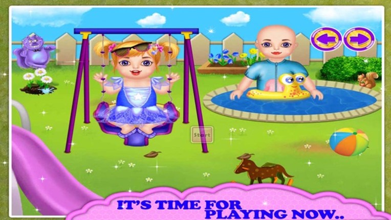 Newborn Twins Baby Care - Kids Games for Girls Image