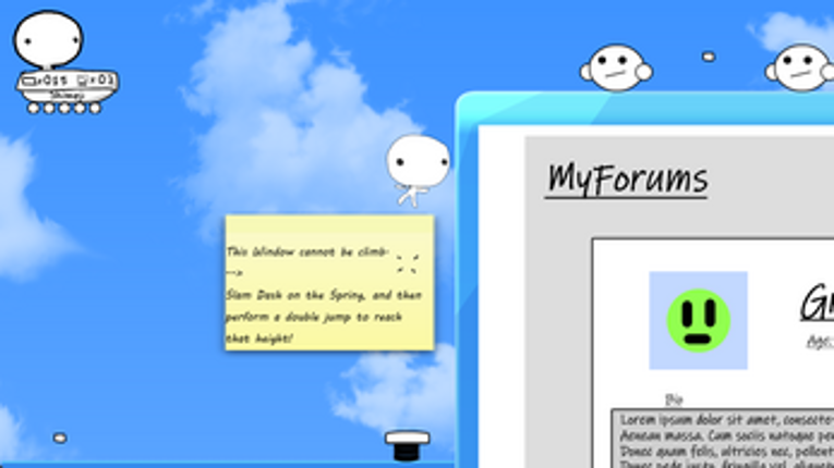 Shimeji Adventure screenshot