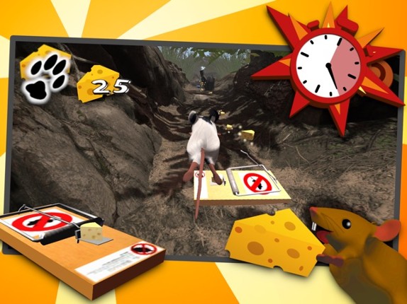 Snappy Mouse Run-Dizzy Running screenshot