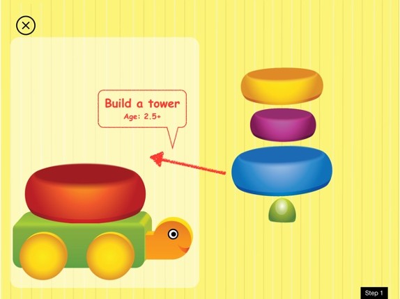 Stack Up - Stack items bottom-up to build a tower screenshot