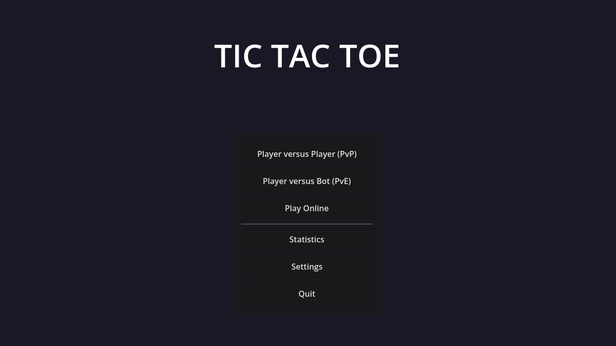 Games like Tic Tac Toe