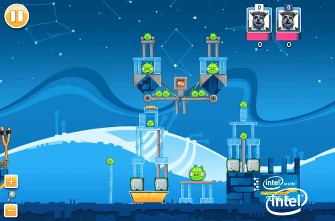 Angry Birds in Ultrabook Adventure Image