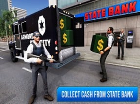 Bank ATM Cash Security Van Image