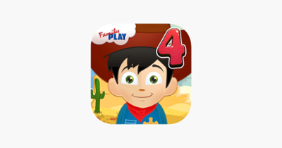 Cowboy Grade 4 Learning Games Image