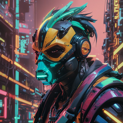 Cyberpunk: Static & Chrome - Google AI Studio as Proactive Emergent Textual Adventure Image