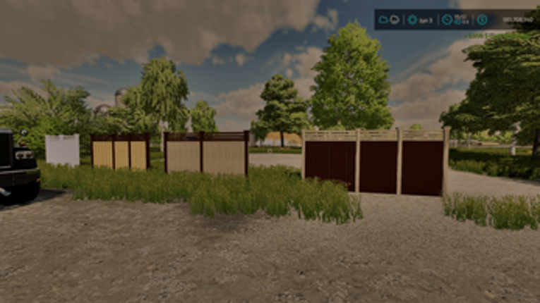 FS22 Privacy Fences V2.0.0.0 screenshot