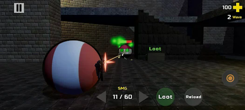 Countryballs: Zombie Hunt screenshot