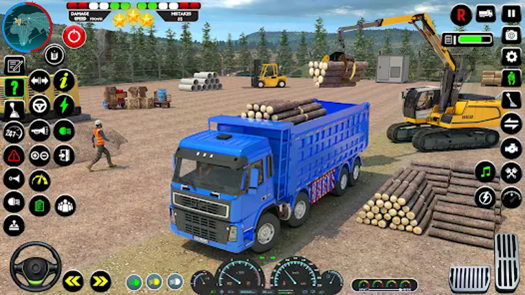 Cargo Truck 3D City Truck Game screenshot