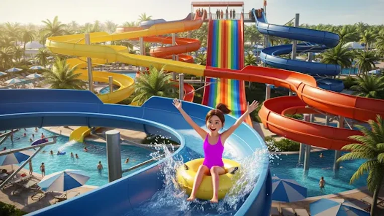 Waterpark Fun Manager 3D screenshot