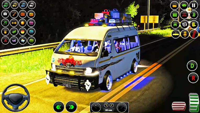Dubai Van Driving Van Games 3D screenshot