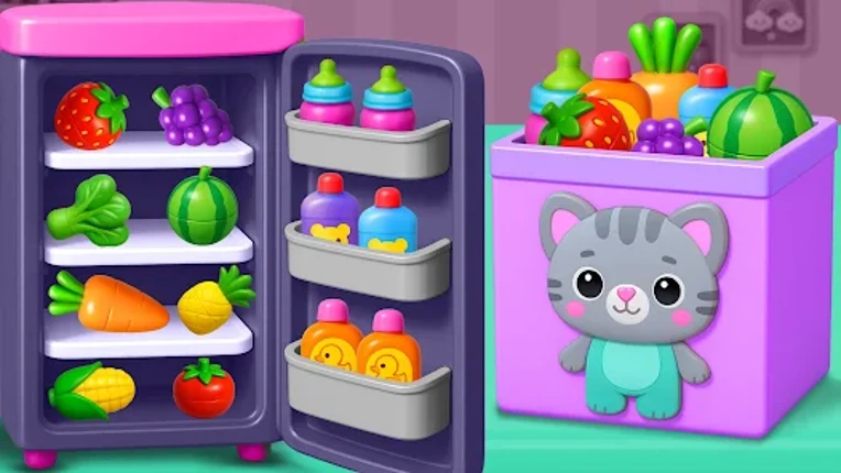 Kitchen Set Cooking Games Toy Image