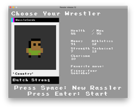 Rassler - Pro Wrestling Career RPG Image