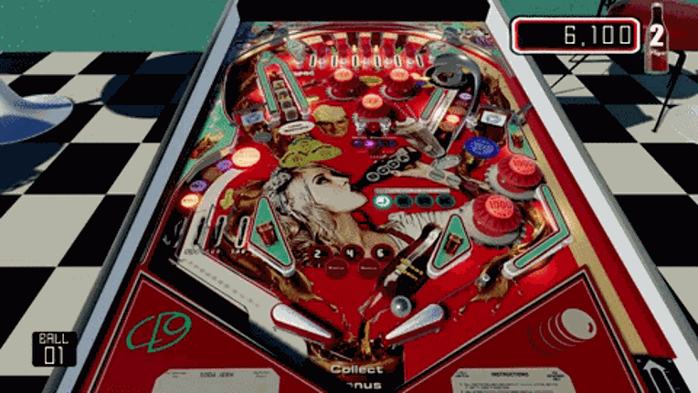 Soda Jerk Pinball screenshot