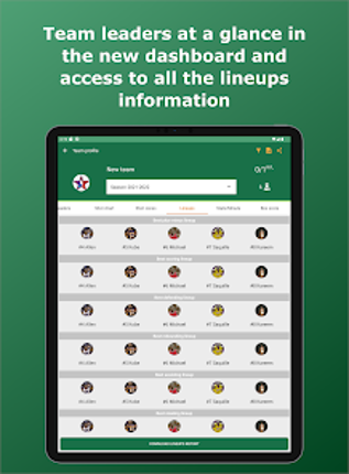 Basketball Stats Assistant screenshot