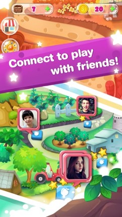 Hungry Fruit Bear Harvest Blast Matching Puzzler Games Free screenshot