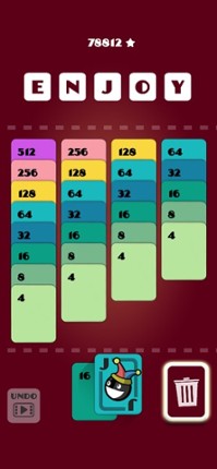 Merge Solitaire - 2048 Puzzle screenshot