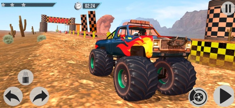 Monster Truck Ramp Jump screenshot