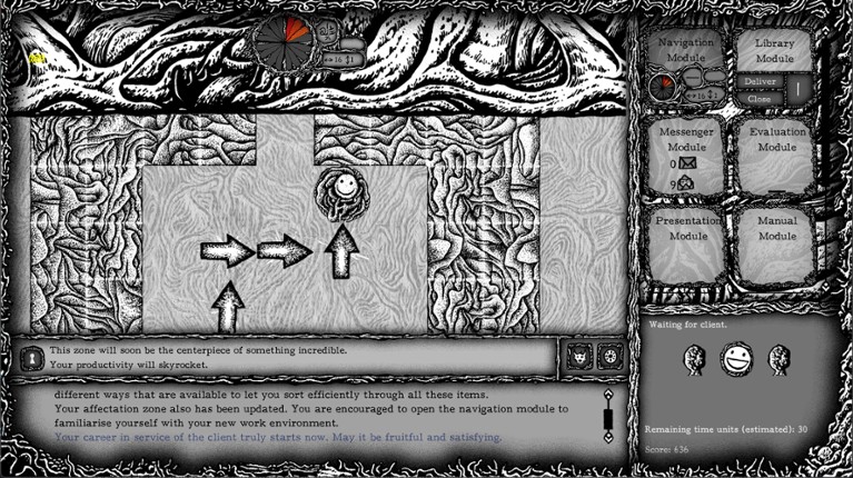 No Pacing when the Client is Here screenshot