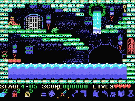 Nogalious MSX screenshot