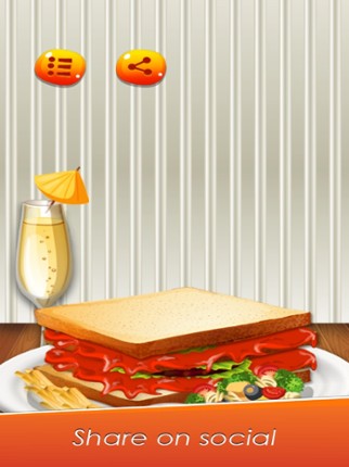 Sandwich Bakery Cooking - Place a Food screenshot