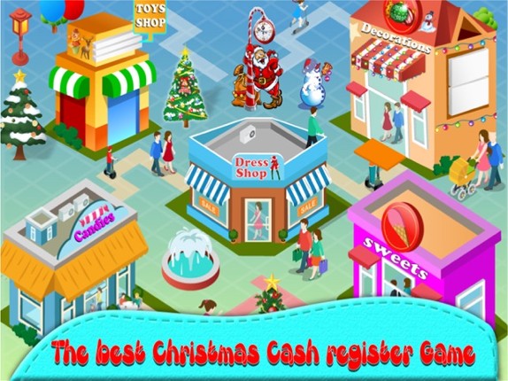 Supermarket Christmas Shopping Cash Register - POS screenshot