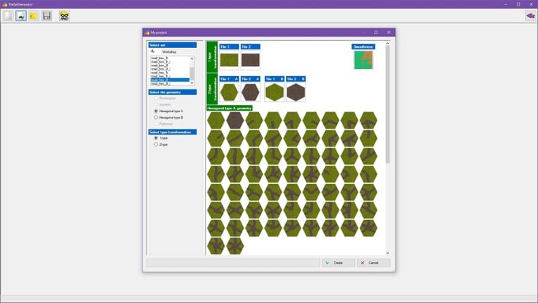 TileSetGenerator screenshot