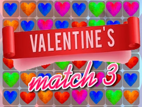 Valentins Match 3 Game Cover