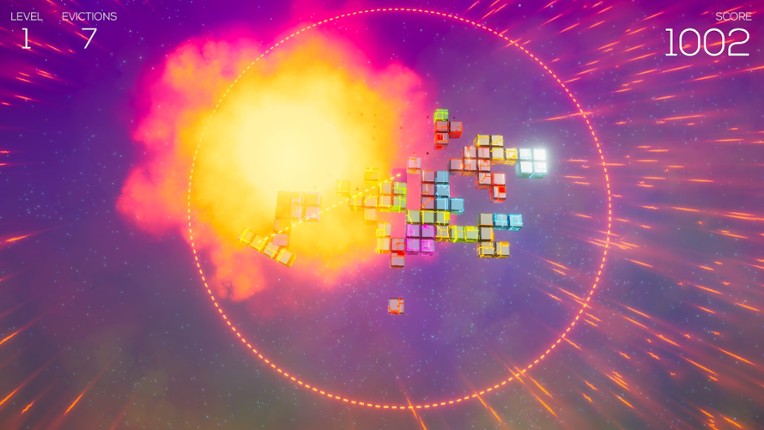 Zero-G Nuclear Space T3TRIS screenshot