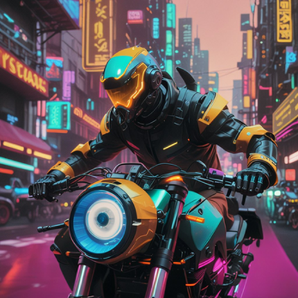 Cyberpunk: Static & Chrome - Google AI Studio as Proactive Emergent Textual Adventure Image