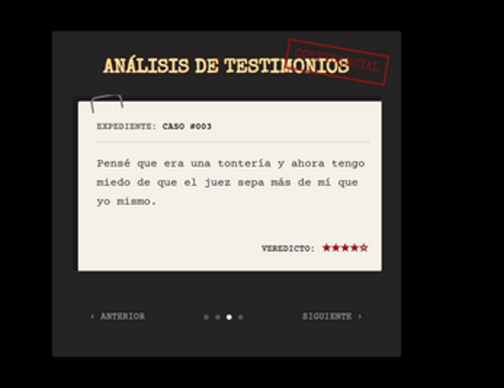 El Juicio screenshot