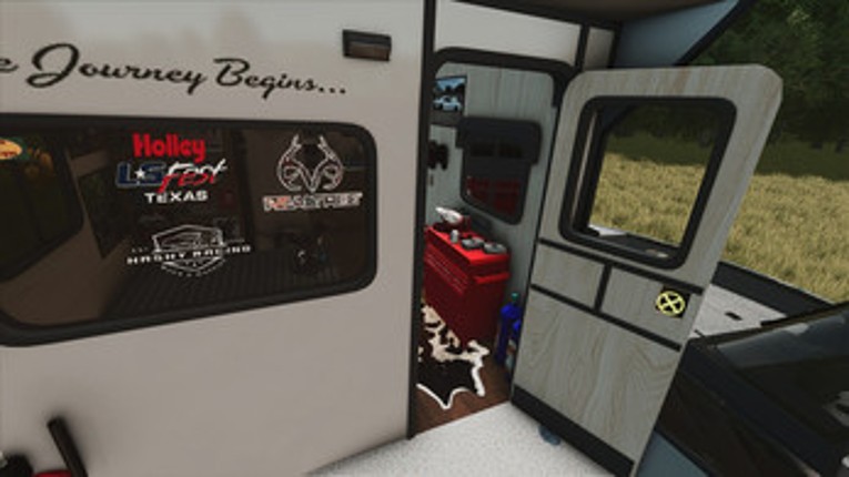 FS25 - 2025 Genesis Supreme 12-14.6RB Toy Hauler Camper screenshot