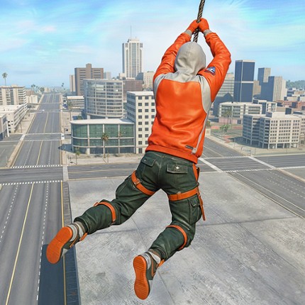 Flying Spider Hero City Action Image