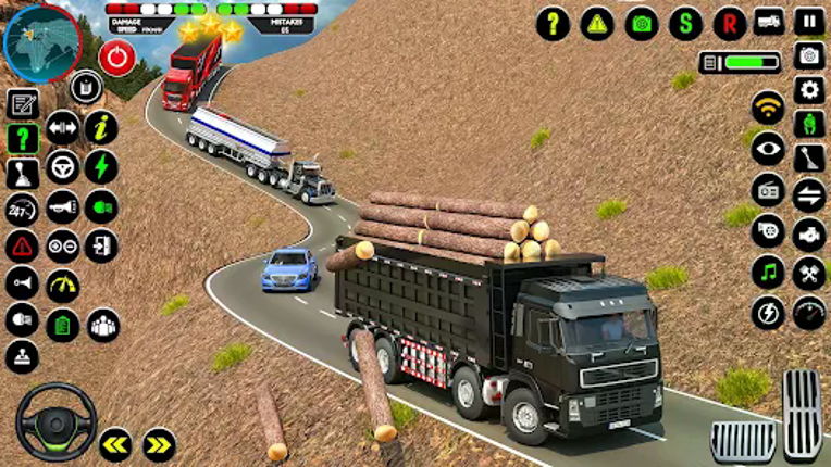 Cargo Truck 3D City Truck Game screenshot