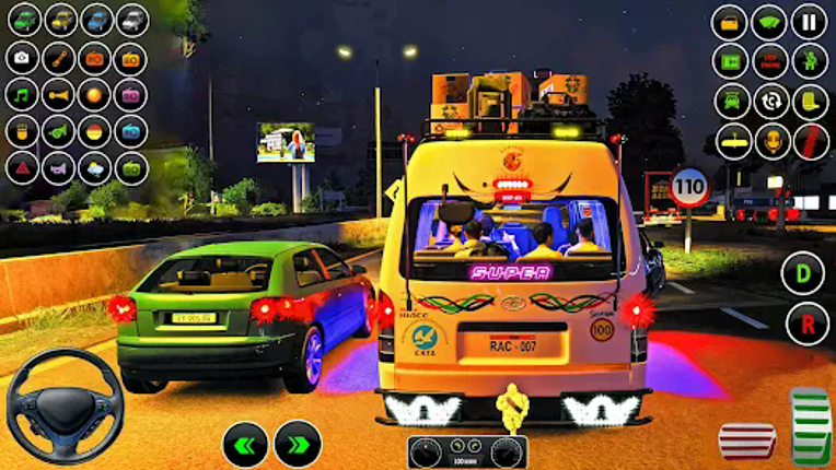 Dubai Van Driving Van Games 3D Image