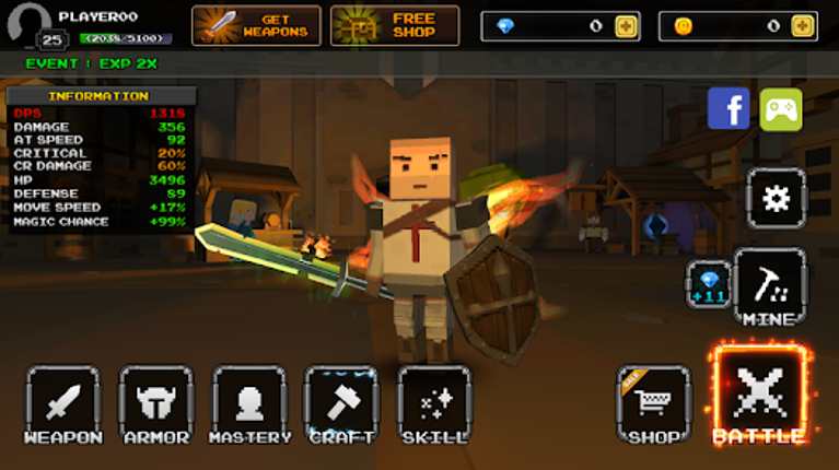 Pixel Blade M screenshot