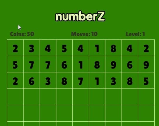 numberZ Game Cover