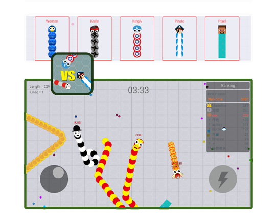 Greedy Dragon Race - Snake vs Snake Image