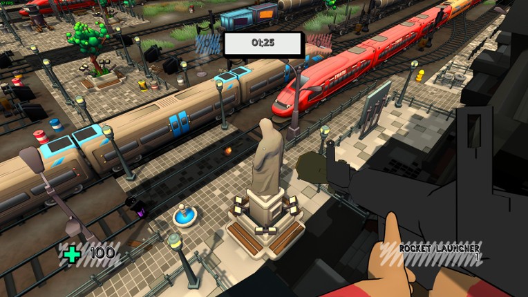 Headpunk: The Comic-Style Battle Chaos screenshot