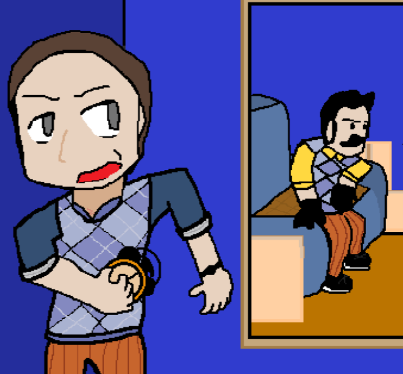 Games like Hello Neighbor 2D - REIMAGENED