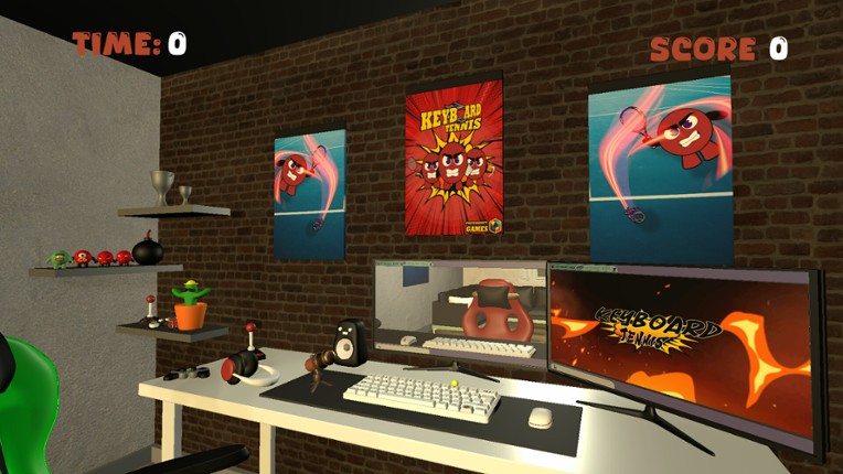 Keyboard Tennis screenshot